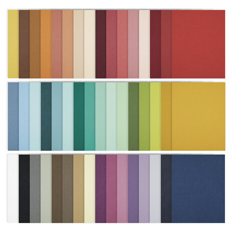 Spellbinders The Full 48 8.5x11 Inch ColorWheel Cardstock Pack (48 shades) (CSA-001) Spellbinders The Full 48 8.5x11 Inch ColorWheel Cardstock Pack (48 shades) (CSA-001)