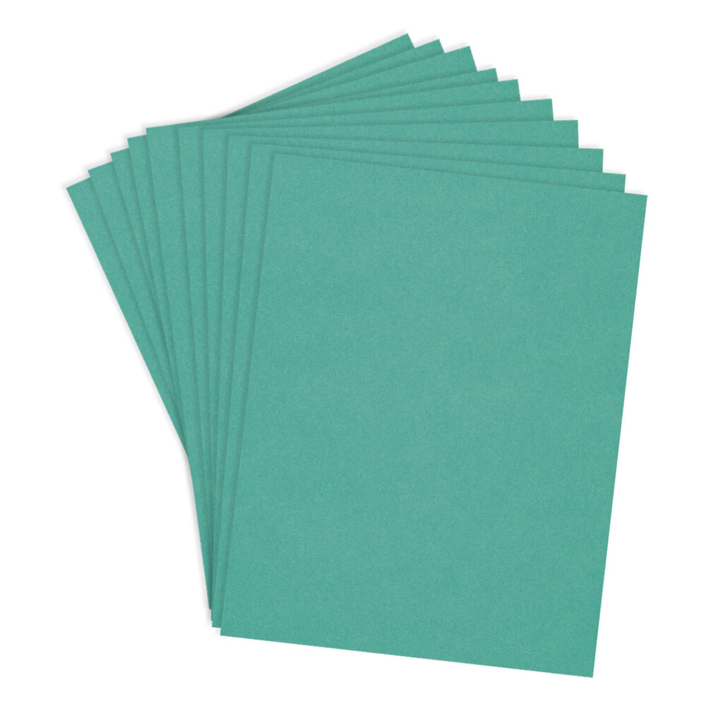 Spellbinders Teal Topaz 8.5x11 Inch ColorWheel Cardstock (10 Sheets) (CS-8-125) Spellbinders Teal Topaz 8.5x11 Inch ColorWheel Cardstock (10 Sheets) (CS-8-125)