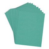 Spellbinders Teal Topaz 8.5x11 Inch ColorWheel Cardstock (10 Sheets) (CS-8-125)