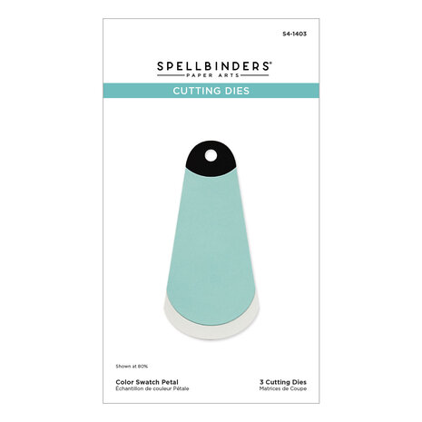 Spellbinders Color Swatch Petal Etched Dies (S4-1403)