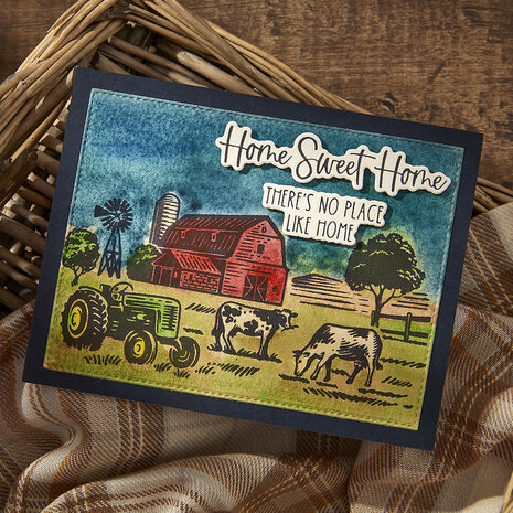 Spellbinders Farm Sweet Farm Registration BetterPress Plate & Die Set (BPR-019) (DISCONTINUED) Spellbinders Farm Sweet Farm Registration BetterPress Plate & Die Set (BPR-019) (DISCONTINUED)