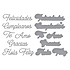 Spanish Everyday Sentiments Etched Dies (S4-1410) Spanish Everyday Sentiments Etched Dies (S4-1410)