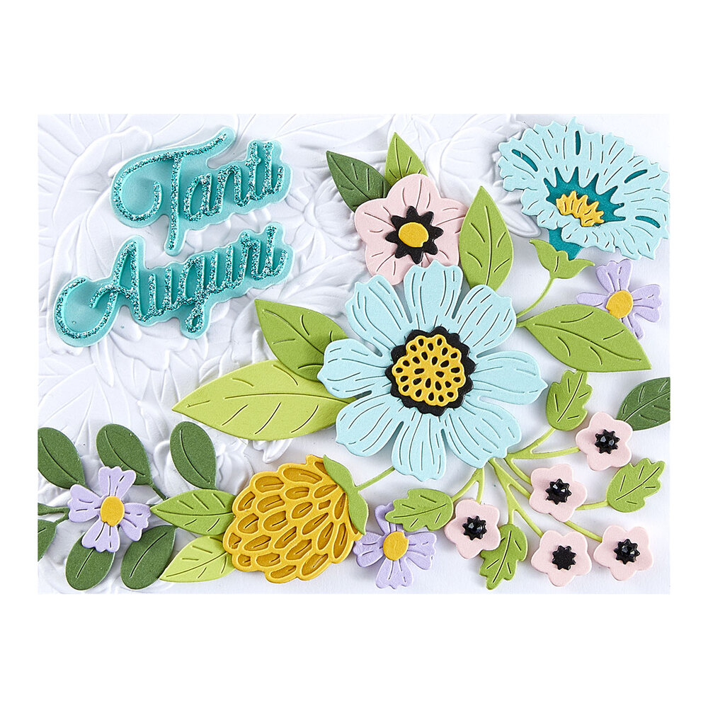 Spellbinders Italian Everyday Sentiments Etched Dies (S4-1411) Spellbinders Italian Everyday Sentiments Etched Dies (S4-1411)