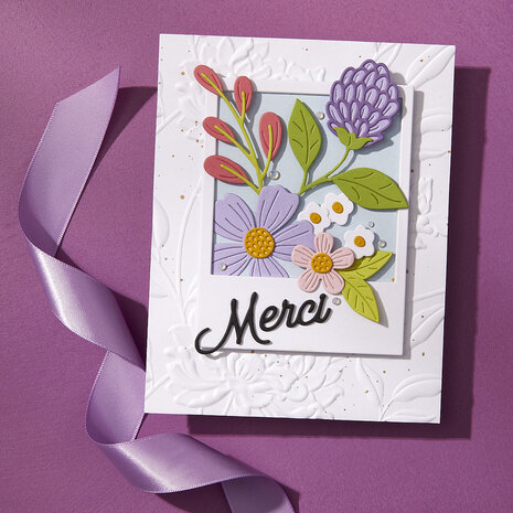 Spellbinders French Everyday Sentiments Etched Dies (S5-678) Spellbinders French Everyday Sentiments Etched Dies (S5-678)