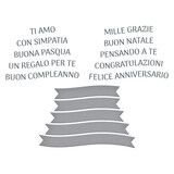 Spellbinders Italian Sentiments BetterPress Plate & Die Set (BP-265) Spellbinders Italian Sentiments BetterPress Plate & Die Set (BP-265)