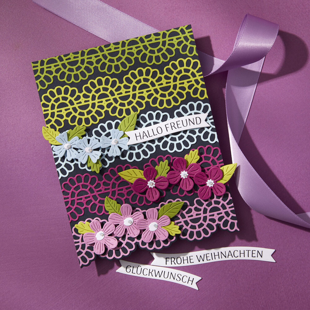 Spellbinders German Sentiments BetterPress Plate & Die Set (BP-266) Spellbinders German Sentiments BetterPress Plate & Die Set (BP-266)