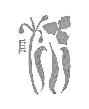 Spellbinders Spiderwort Etched Dies (S4-1391)