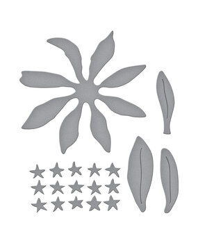 Spellbinders Lavender Mountain Daisy Etched Dies (S2-414)