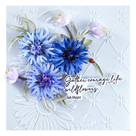 Spellbinders Wildly Beautiful 3D Embossing Folder (E3D-117)