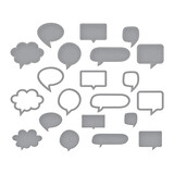 Spellbinders Speech Bubbles Etched Dies (S5-664) (DISCONTINUED)