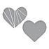 Pieced Heart Etched Dies (S5-662)