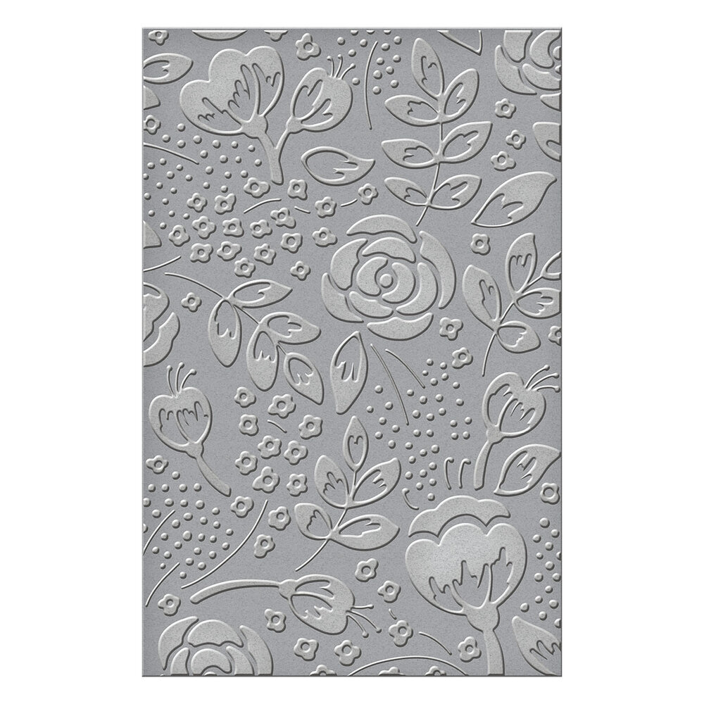 Spellbinders Bold Floral Embossing Folder (SES-063)