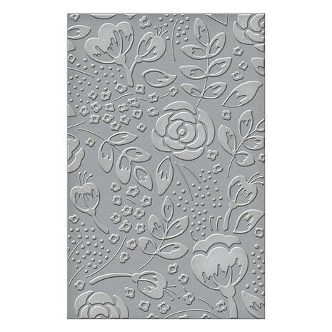 Spellbinders Bold Floral Embossing Folder (SES-063)