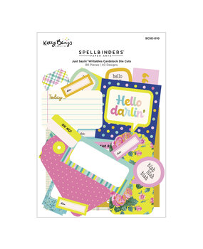 Spellbinders Just Sayin' Writable Die Cuts (SCSE-010)