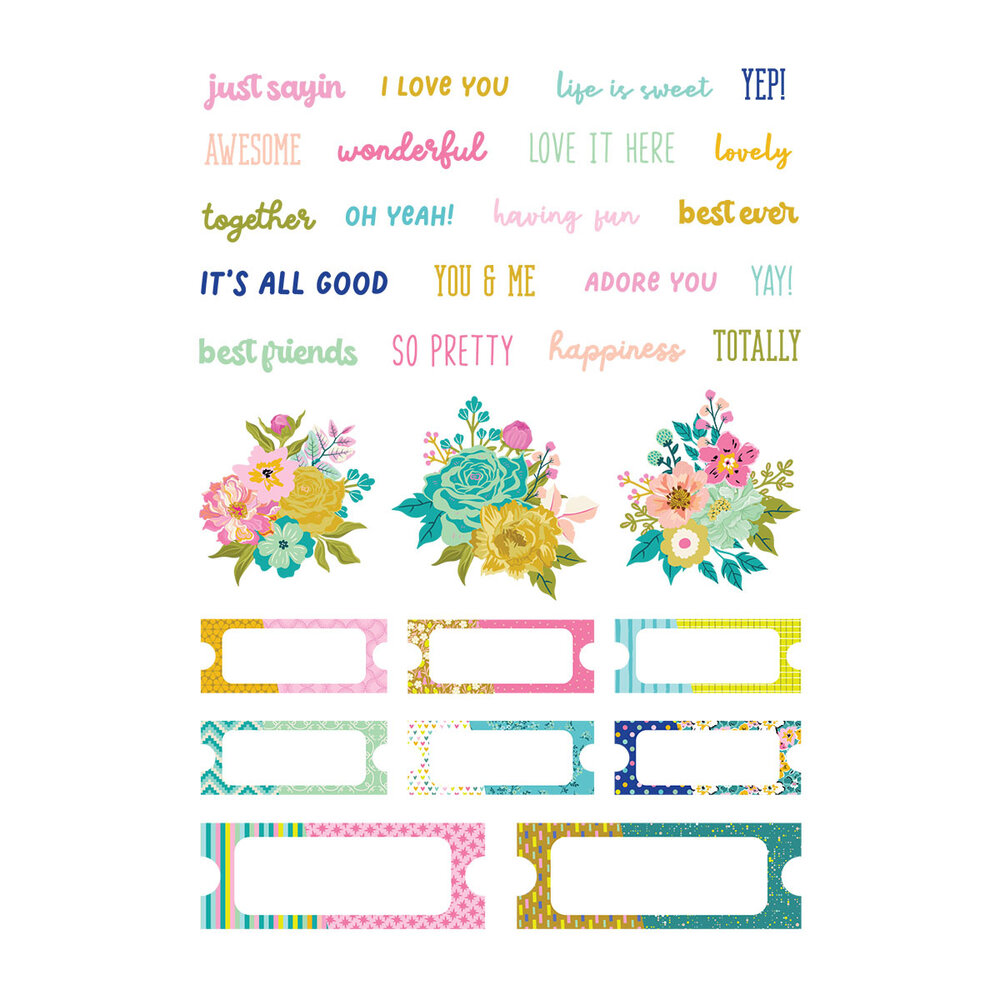 Spellbinders Just Sayin' Sticker Pack (SCSE-007)