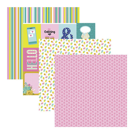 Spellbinders Just Sayin' 6x6 Inch Printed Paper Pack (SCSP-012) Spellbinders Just Sayin' 6x6 Inch Printed Paper Pack (SCSP-012)