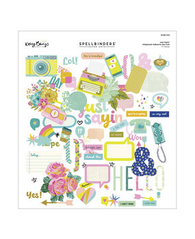 Spellbinders Just Sayin' Chipboard Die Cuts (SCSE-012)