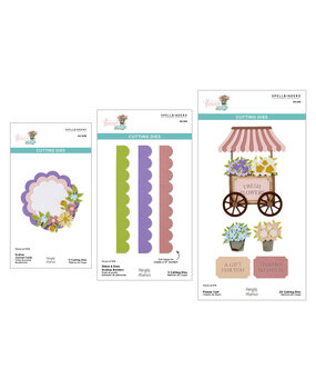 Spellbinders Simple Vintage Flower Shoppe Die Bundle (BD-0944)