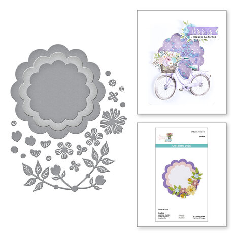 Spellbinders Scallop Journal Cards Etched Dies (S4-1438 ) Spellbinders Scallop Journal Cards Etched Dies (S4-1438 )