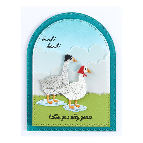 Spellbinders Honk Honk Clear Stamp & Die Set (SDS-198)