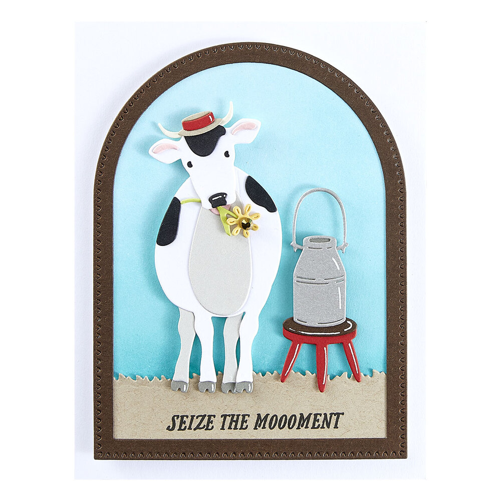 Spellbinders Hay There Clear Stamp & Die Set (SDS-201) Spellbinders Hay There Clear Stamp & Die Set (SDS-201)