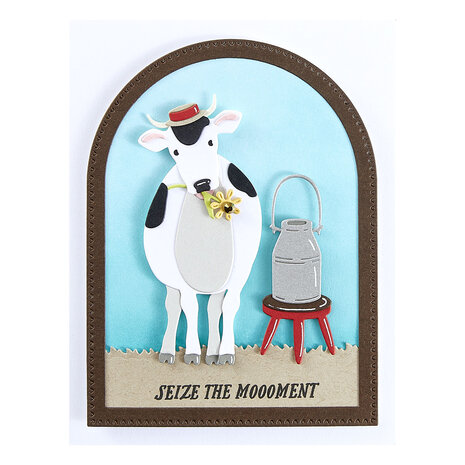 Spellbinders Hay There Clear Stamp & Die Set (SDS-201) Spellbinders Hay There Clear Stamp & Die Set (SDS-201)