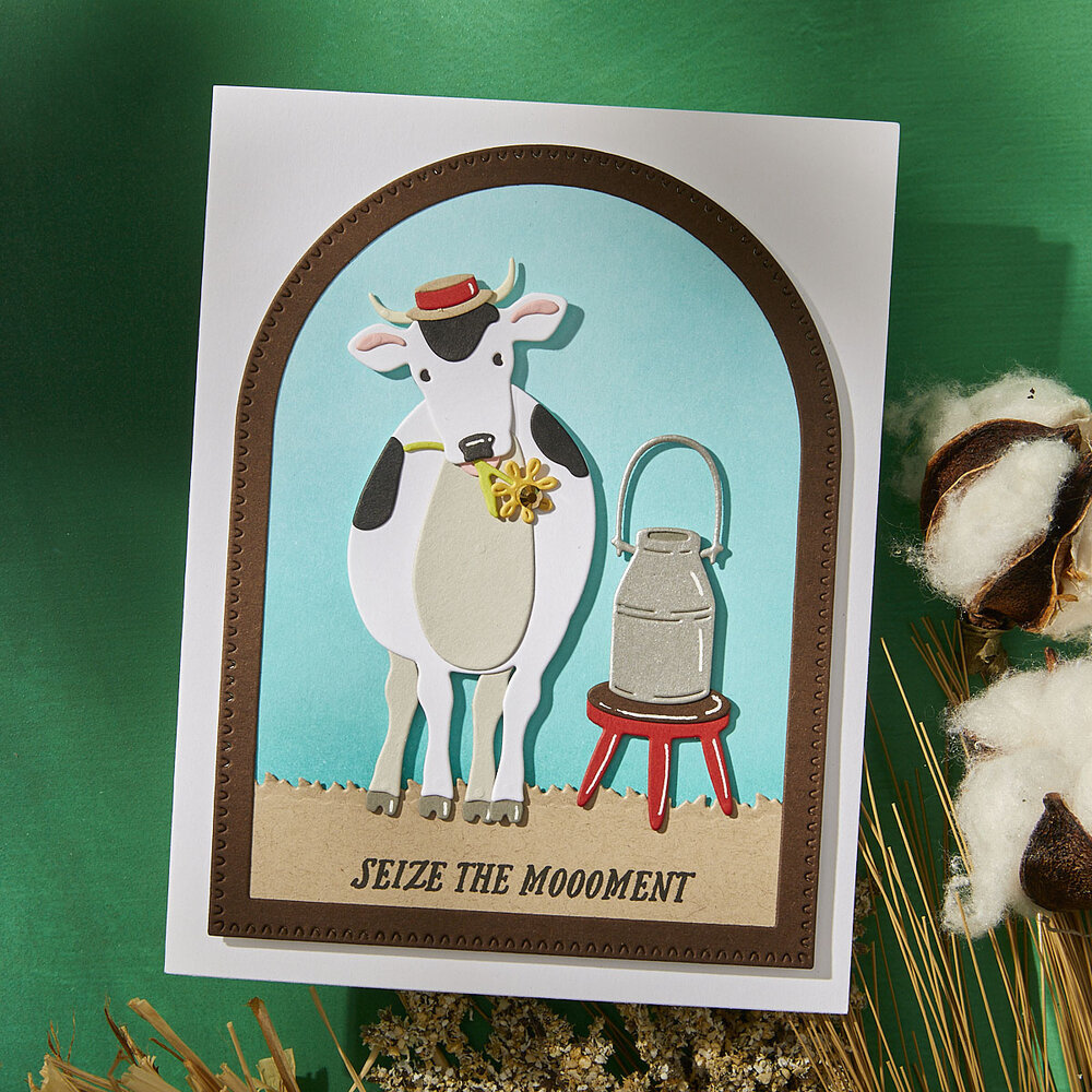 Spellbinders Hay There Clear Stamp & Die Set (SDS-201) Spellbinders Hay There Clear Stamp & Die Set (SDS-201)