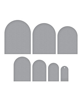 Spellbinders Perfect Touch Arches and Tag Cutting Dies (S5-649)