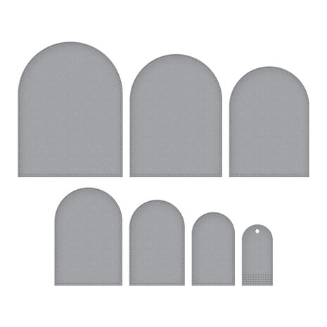Spellbinders Perfect Touch Arches and Tag Cutting Dies (S5-649)