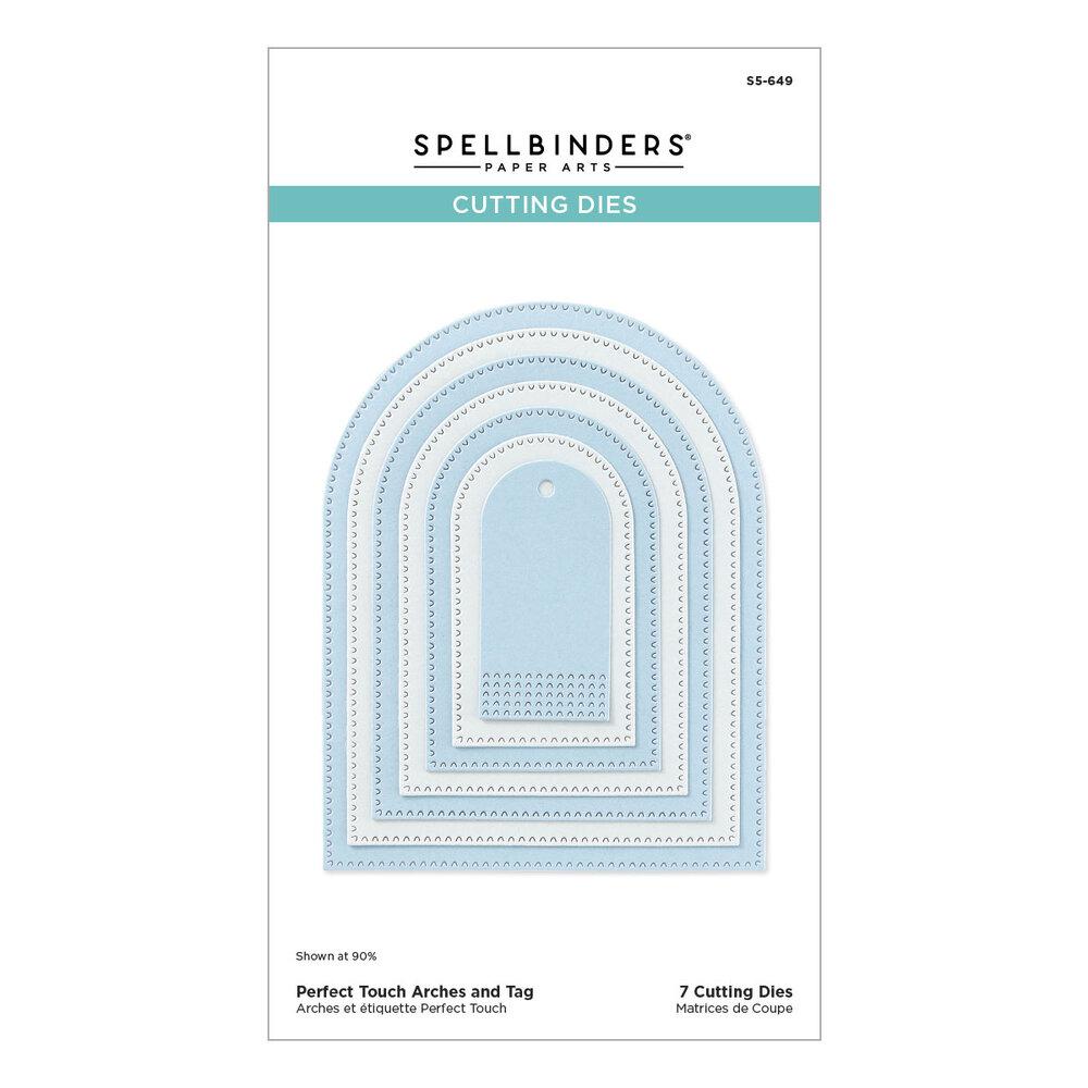 Spellbinders Perfect Touch Arches and Tag Cutting Dies (S5-649)
