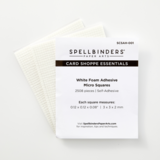 Spellbinders White Foam Adhesive Squares - Micro (SCSAH-001)