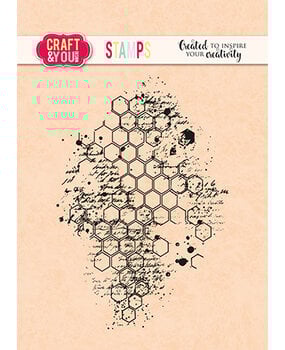 Craft & You Design Honeycomb Stamps (CYD-CS047)