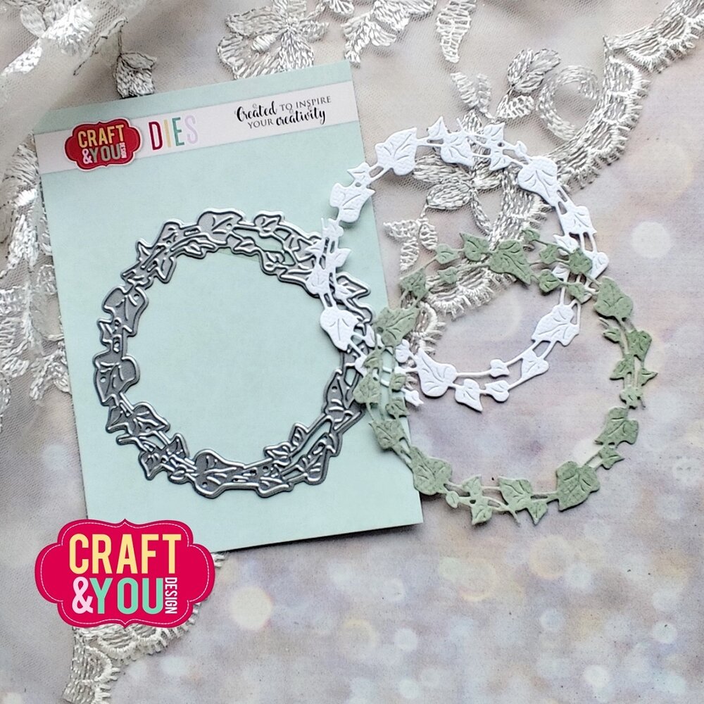 Craft & You Design Ivy Wreath Dies (CYD-CW338)