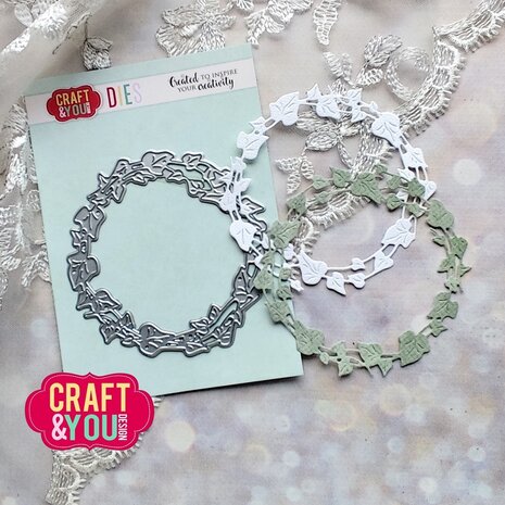 Craft & You Design Ivy Wreath Dies (CYD-CW338)