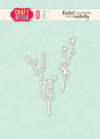 Craft & You Design Catkin Twigs Set Dies (CYD-CW334) Craft & You Design Catkin Twigs Set Dies (CYD-CW334)