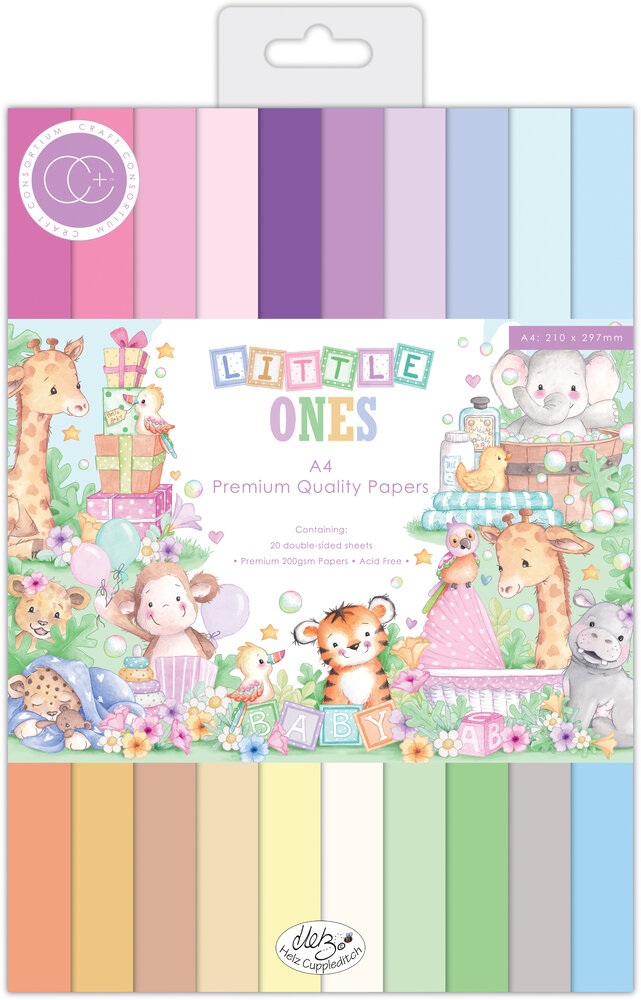 Craft Consortium Little Ones A4 Premium Paper Pad (CCPPAD047C)