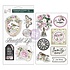 Serene Petals Chipboard Stickers Garden Whispers (15pcs) (671235) Serene Petals Chipboard Stickers Garden Whispers (15pcs) (671235)
