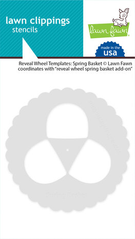 Lawn Fawn Reveal Wheel Templates: Spring Basket Templates (LF3666) Lawn Fawn Reveal Wheel Templates: Spring Basket Templates (LF3666)