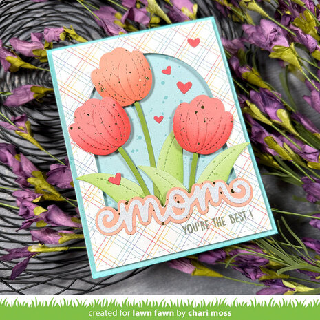 Lawn Fawn Scripty Mom Outline Add-On Lawn Cuts Custom Craft Dies (LF3691) Lawn Fawn Scripty Mom Outline Add-On Lawn Cuts Custom Craft Dies (LF3691)