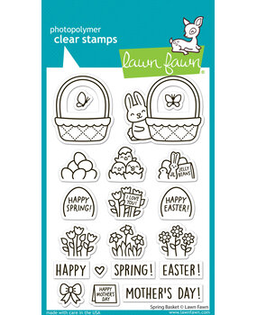 Lawn Fawn Spring Basket Clear Stamps (LF3658) Lawn Fawn Spring Basket Clear Stamps (LF3658)