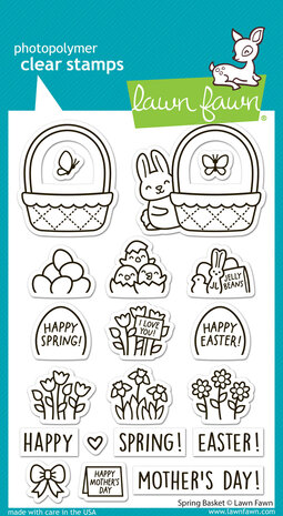 Lawn Fawn Spring Basket Clear Stamps (LF3658) Lawn Fawn Spring Basket Clear Stamps (LF3658)