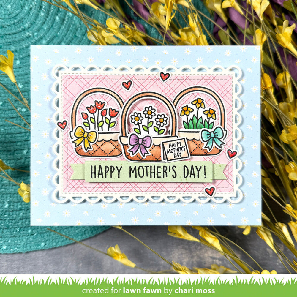 Lawn Fawn Spring Basket Clear Stamps (LF3658) Lawn Fawn Spring Basket Clear Stamps (LF3658)