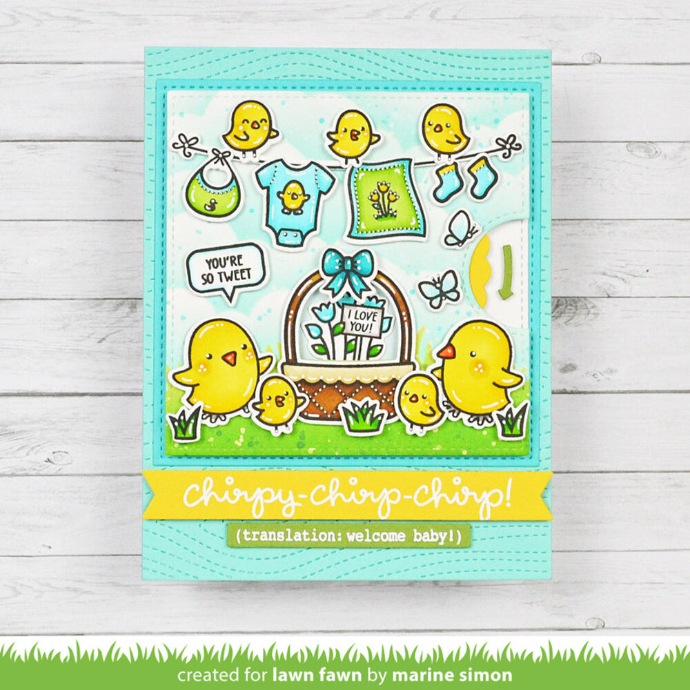 Lawn Fawn Spring Basket Clear Stamps (LF3658) Lawn Fawn Spring Basket Clear Stamps (LF3658)