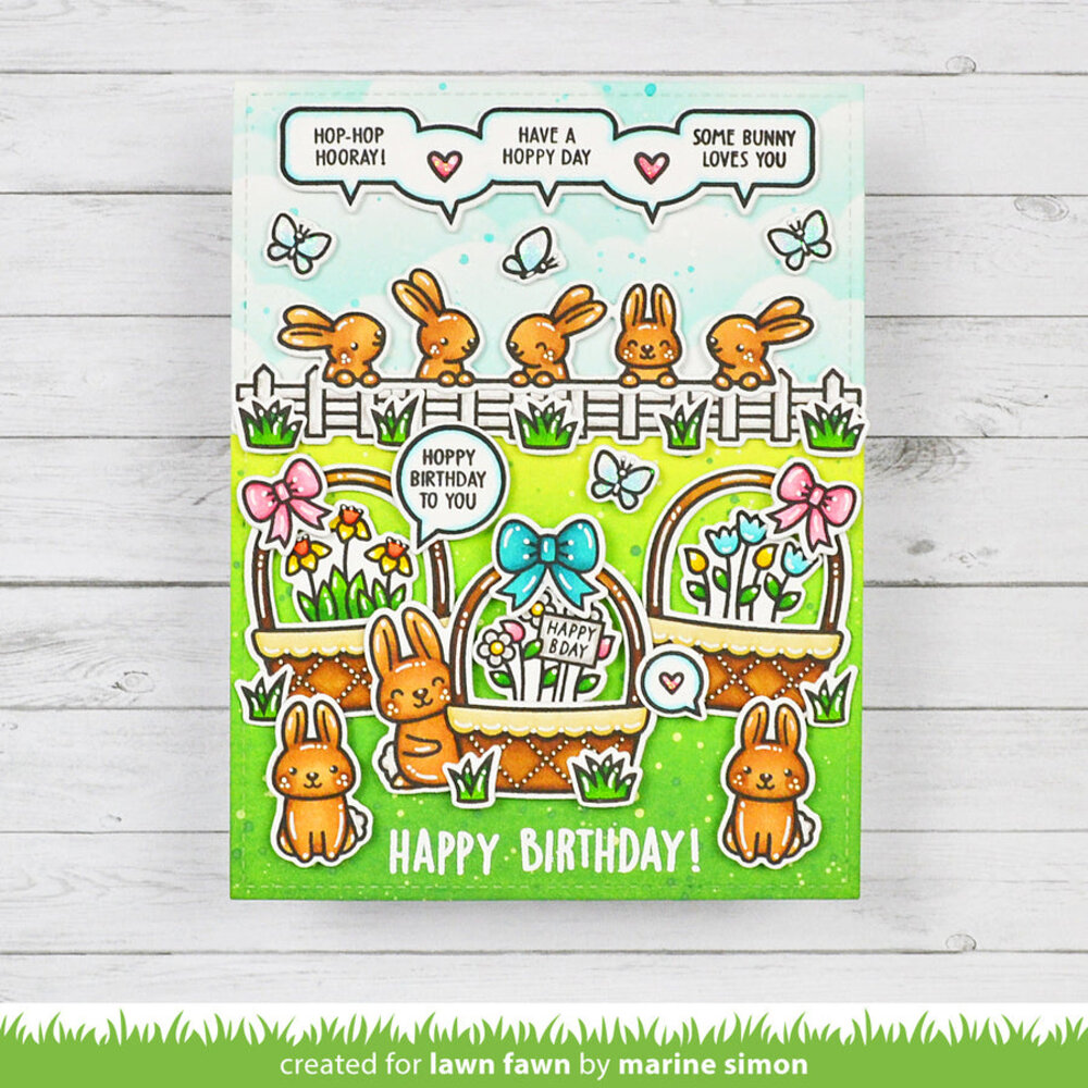 Lawn Fawn Spring Basket Clear Stamps (LF3658) Lawn Fawn Spring Basket Clear Stamps (LF3658)