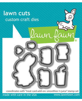 Lawn Fawn Treat Cart Add-On: Smoothies 'N Juice Lawn Cuts Dies (LF3675)