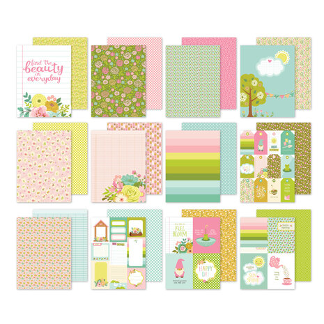 Simple Stories Tea Garden 6x8 Inch Pad (24115) (OUTLET)