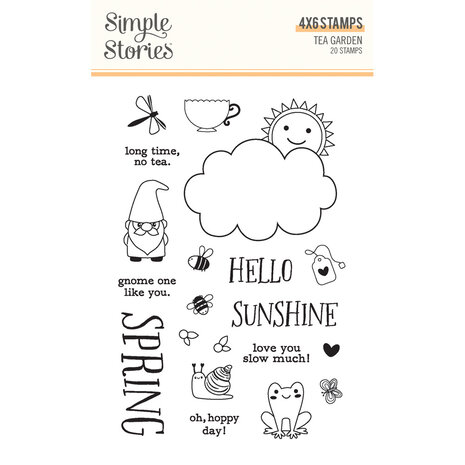 Simple Stories Tea Garden Clear Stamps (24116)