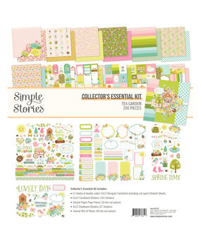 Simple Stories Tea Garden Collector's Essential Kit (24101) Simple Stories Tea Garden Collector's Essential Kit (24101)