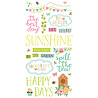 Simple Stories Tea Garden Foam Stickers (24122) (OUTLET)