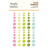 Simple Stories Tea Garden Glitter Enamel Dots (24124) Simple Stories Tea Garden Glitter Enamel Dots (24124)